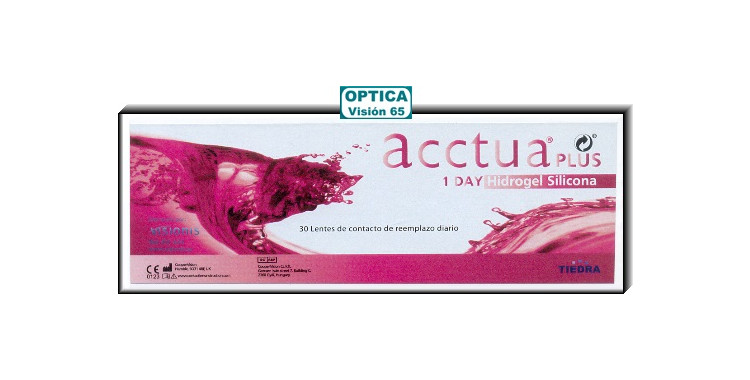 Acctua PLUS 1 DAY Hidrogel Silicona (30)