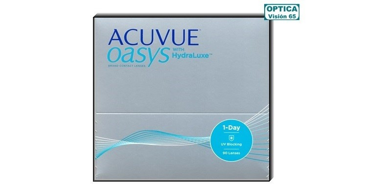 Acuvue Oasys 1-Day with Hydraluxe (90 Lentillas + 5 Gratis)