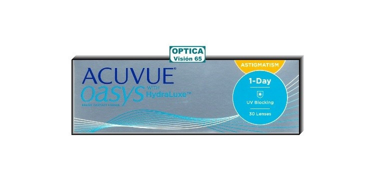 Acuvue Oasys 1-Day For Astigmatism (30 Lentillas + 5 Gratis)