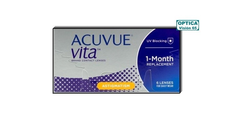 Acuvue Vita For Astigmatism (6 Lentillas + 1 Gratis)
