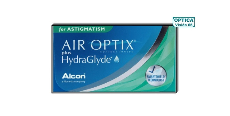 Air Optix Plus HydraGlyde For Astigmatism (6 Lentillas)