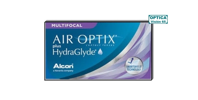 Air Optix Plus HydraGlyde Multifocal (3 Lentillas)