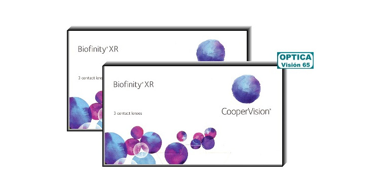 Biofinity XR (6 Lentillas + 1 Gratis) - Comfilcon A XR Sphere (6 Lentillas + 1 Gratis)