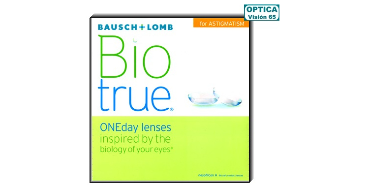 Biotrue ONEday for ASTIGMATISM (90 Lentillas + 10 Gratis)