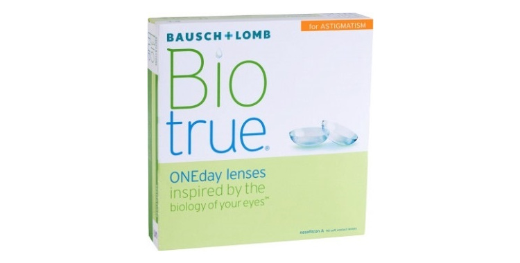 Biotrue ONEday for ASTIGMATISM (90 Lentillas + 10 Gratis)