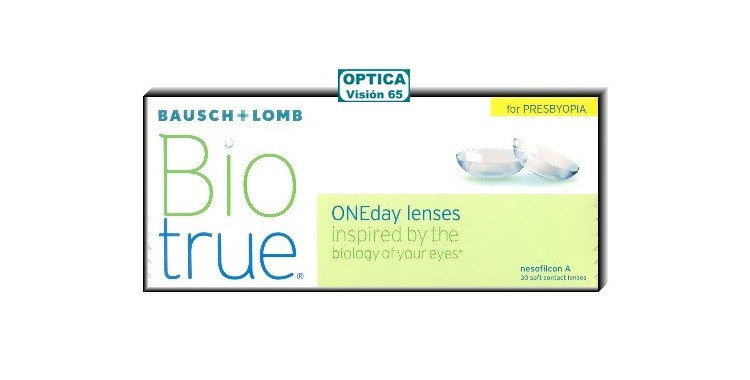 Biotrue ONEday for PRESBYOPIA (30 Lentillas + 5 Gratis)