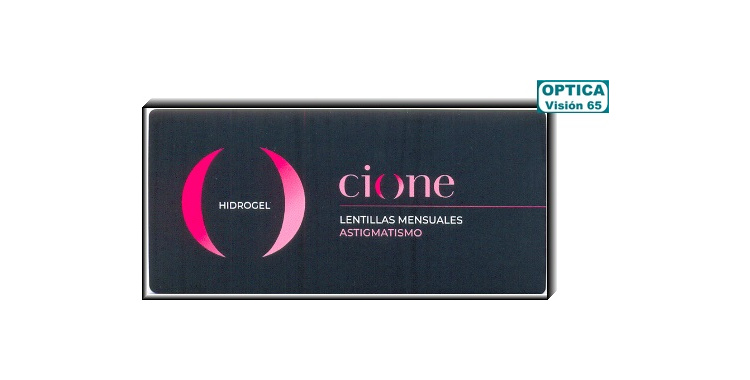 Cione HIDROGEL Mensual - Astigmatismo (3 Lentillas)