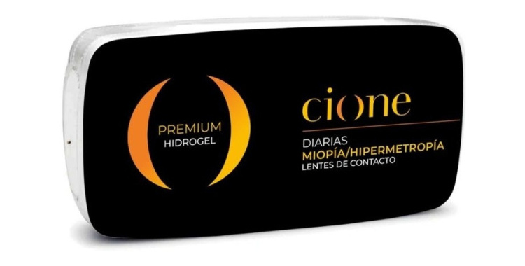 Cione PREMIUM HIDROGEL Diarias - Miopía-Hipermetropía (30 Lentillas)