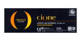 Cione PREMIUM SILICONA Diaria - Astigmatismo (30 Lentillas)