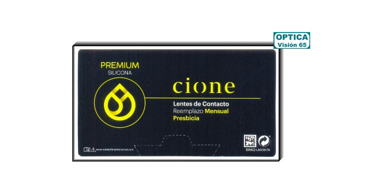 Cione PREMIUM SILICONA Mensual - Presbicia (6 Lentillas)