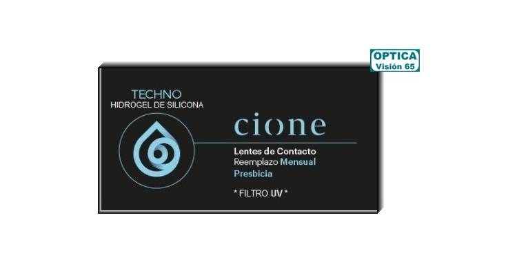 Cione TECHNO HIDROGEL DE SILICONA Mensual - Presbicia (3 Lentillas)