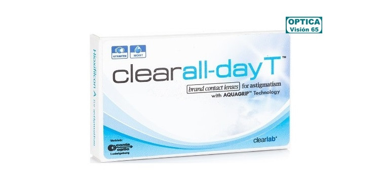 Clear all-day T For Astigmatism (6 Lentillas)