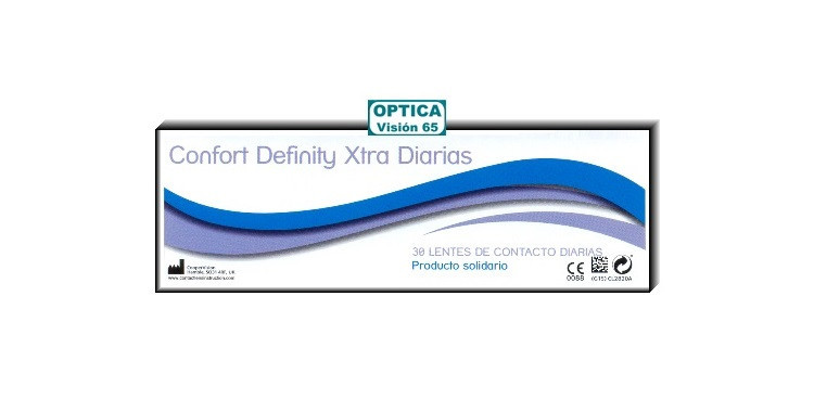 Confort Definity Xtra Diarias (30 Lentillas)