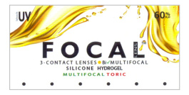 Focal Lens Bi-Multifocal Toric (3 Lentillas)