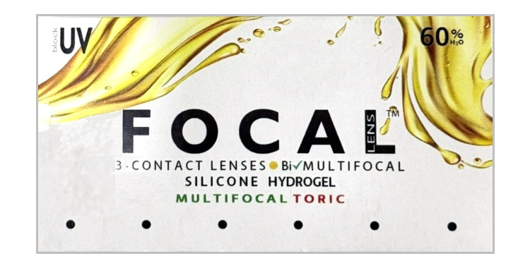 FOCAL Bi-Multifocal Toric (3 Lentillas)