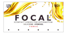 Focal Lens Toric (3 lentillas)