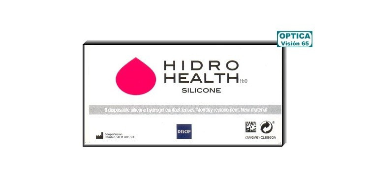 Hidro Health H2O Silicone (6 Lentillas + 1 Gratis)