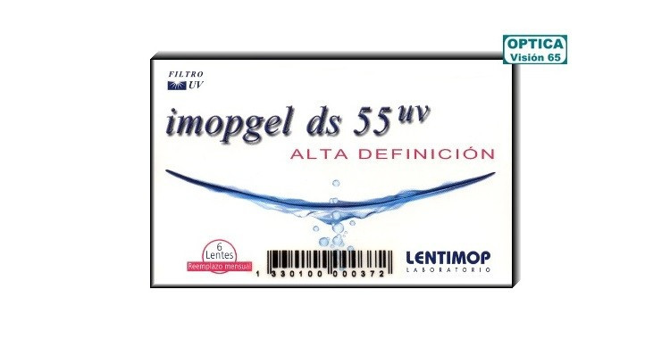 ImopGel DS 55 UV (6 Lentillas)