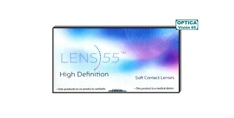 Lens 55 HD (6 Lentillas + 1 Gratis)