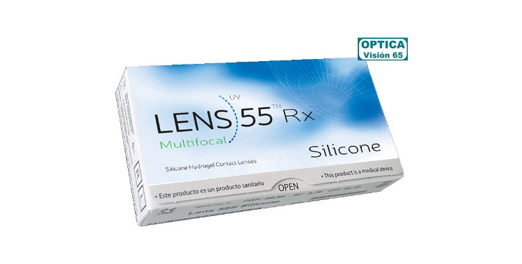 Lens 55 Multifocal Silicone Rx (3 Lentillas)