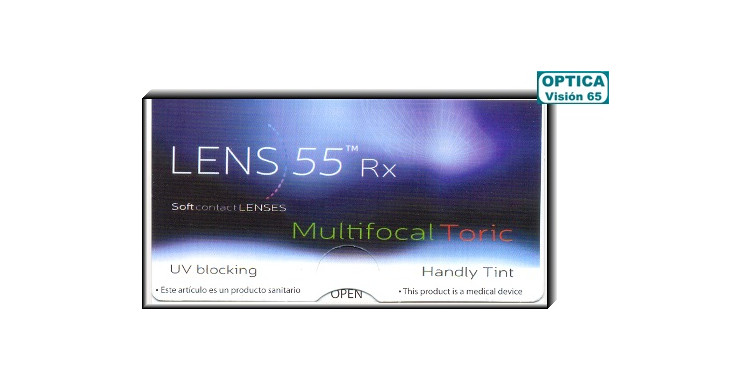 Lens 55 Multifocal Toric Rx (3 Lentillas)