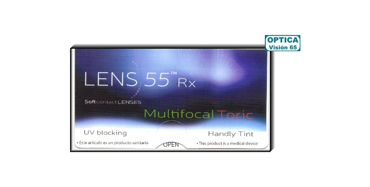 Lens 55 Bi-Multifocal Toric (3 Lentillas) - Lens 55 Multifocal Toric Rx (3 Lentillas)