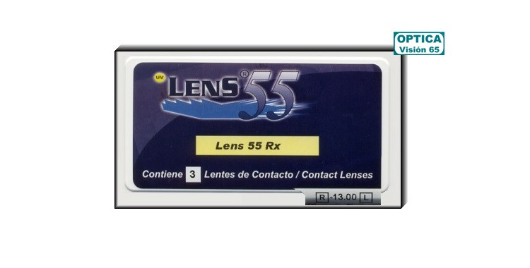 Lens 55 Rx (3 Lentillas)