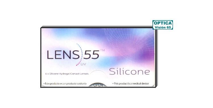 Lens 55 Silicone (6 Lentillas + 1 Gratis)