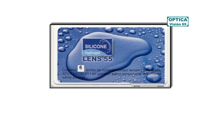 Lens 55 Silicone (6 Lentillas + 1 Gratis)