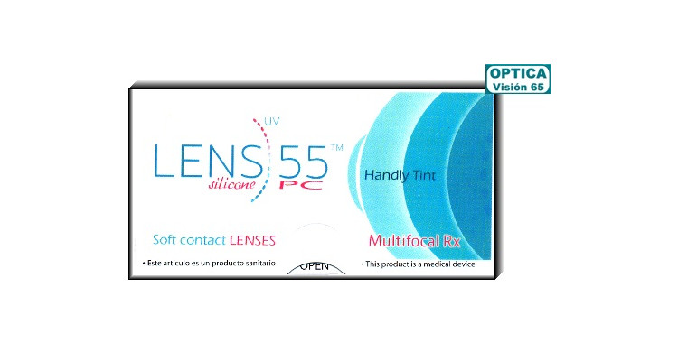 Lens 55 Silicone PC Multifocal Rx (3 Lentillas)