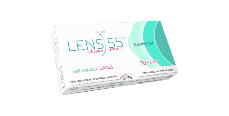 Lens 55 Silicone PC Toric RX (3 Lentillas)