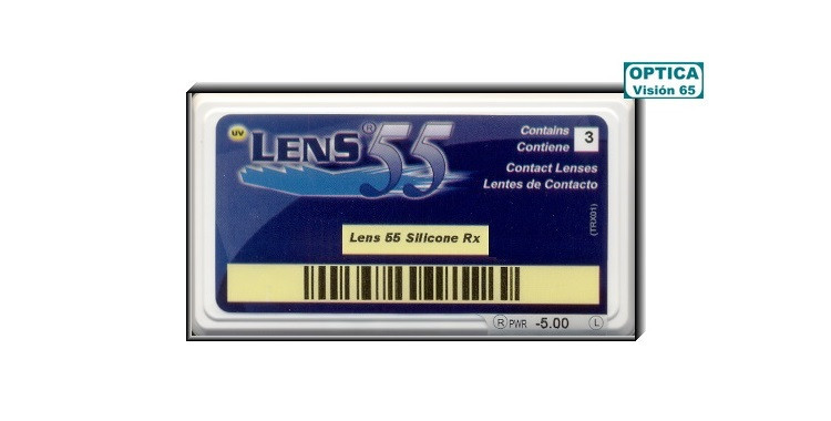 Lens 55 Silicone Rx (3 Lentillas)