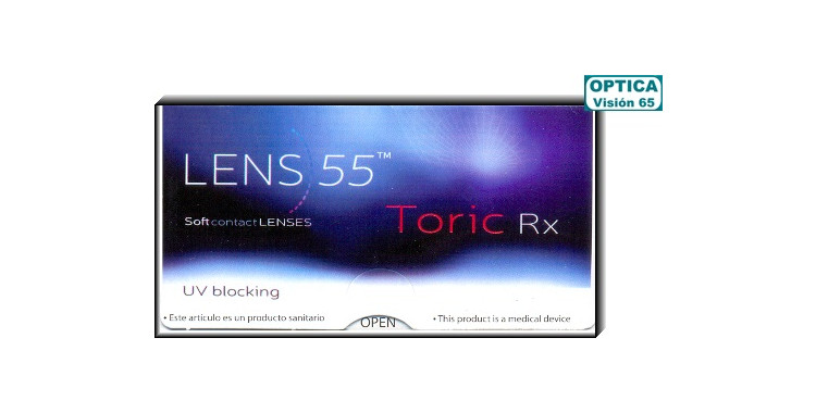 Lens 55 Toric Rx (3 Lentillas)
