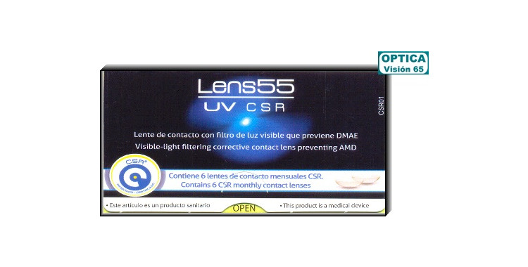Lens 55 UV CSR Toric (3 Lentillas)