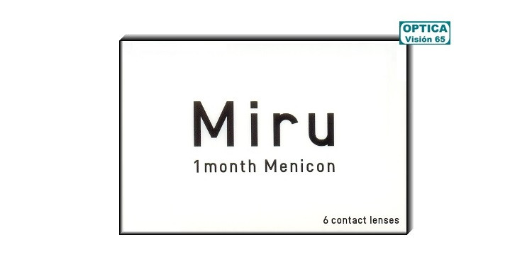 Miru 1 Month Menicon (6 Lentillas + 1 Gratis)