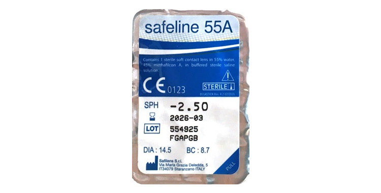 Safeline 55A (6 Lentillas)