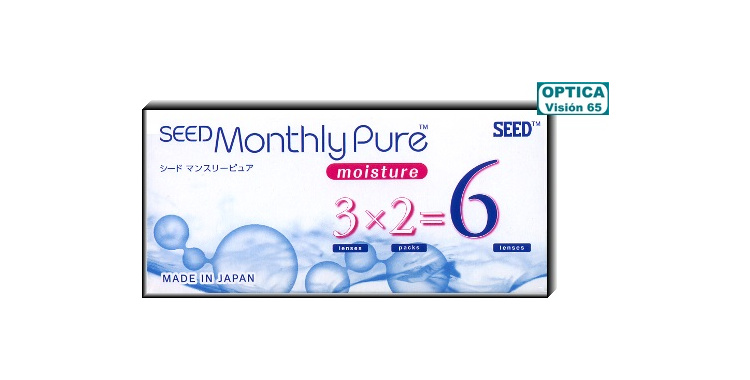 SEED Monthly Pure Moisture (6 Lentillas)
