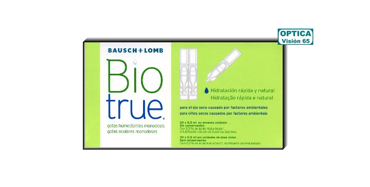 Biotrue Gotas Hidratantes (Gotas Humectantes) Monodosis 30 x 0.5ml 