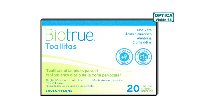 Biotrue Toallitas 20ud