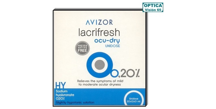 Lacrifresh Ocu-Dry Unidose 0,20% 20 x 0.40ml