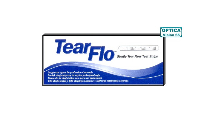 Tear Flo 100 Tiras - Test Schirmer Tiras Estériles